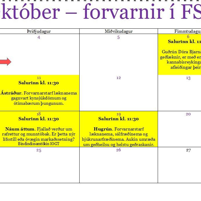 Forvarnarmánuður