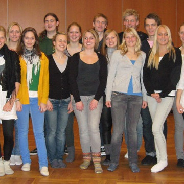 Danskir menntskælingar í heimsókn