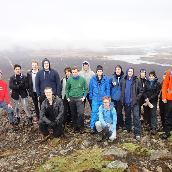 Fjör í fjallgöngu