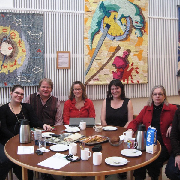 Góðir gestir í enskudeild