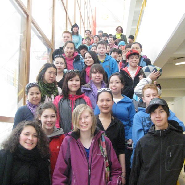 Ukaliusaq-skólinn í heimsókn