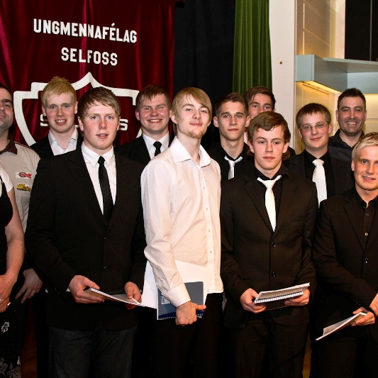 Útskrift í handknattleiksakademíunni