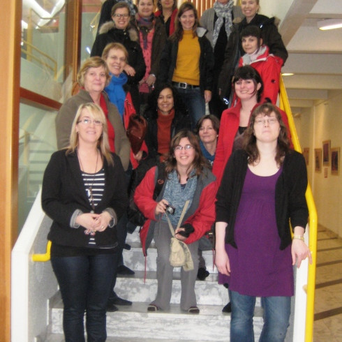 Náms- og starfsráðgjafar frá 7 löndum í heimsókn