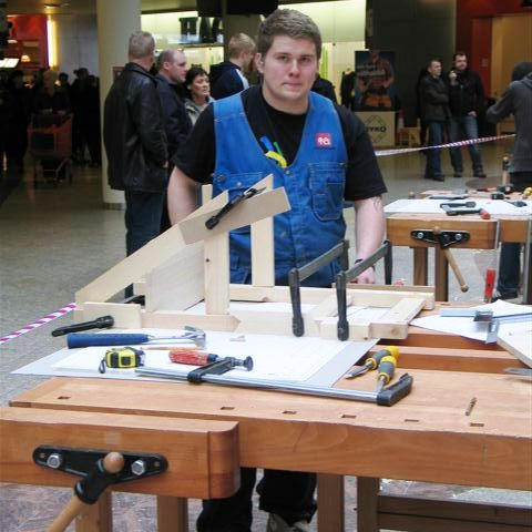 Arnþór keppti á Íslandsmóti