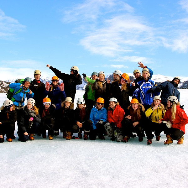 Jarðfræðinemendur á ferð og flugi