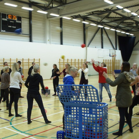 Nemendur á ferð og flugi í hreyfingarviku