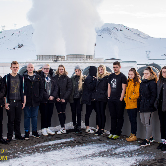 Hellisheiðarvirkjun heimsótt