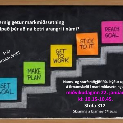 Námskeið í markmiðssetningu