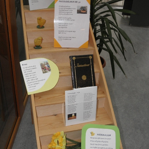 Páskasýning á bókasafninu