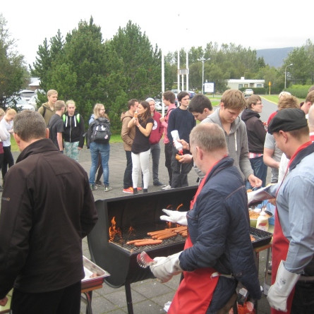 Gleðidagur, grín og pylsur