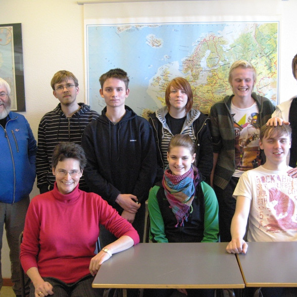 Sendiherrafrú í heimsókn