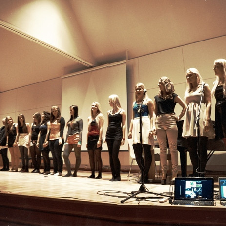 Tískusýning nemenda