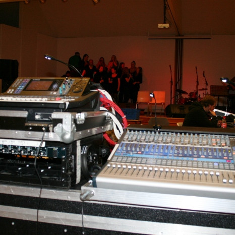 Jólatónleikar teknir upp