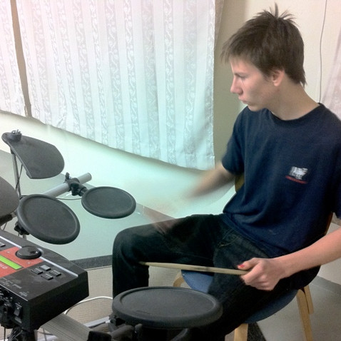 Upptökur  í tónsmiðju