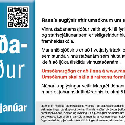 Styrkir úr Vinnustaðanámssjóði