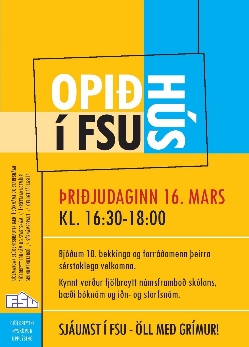 Opið hús í FSu.