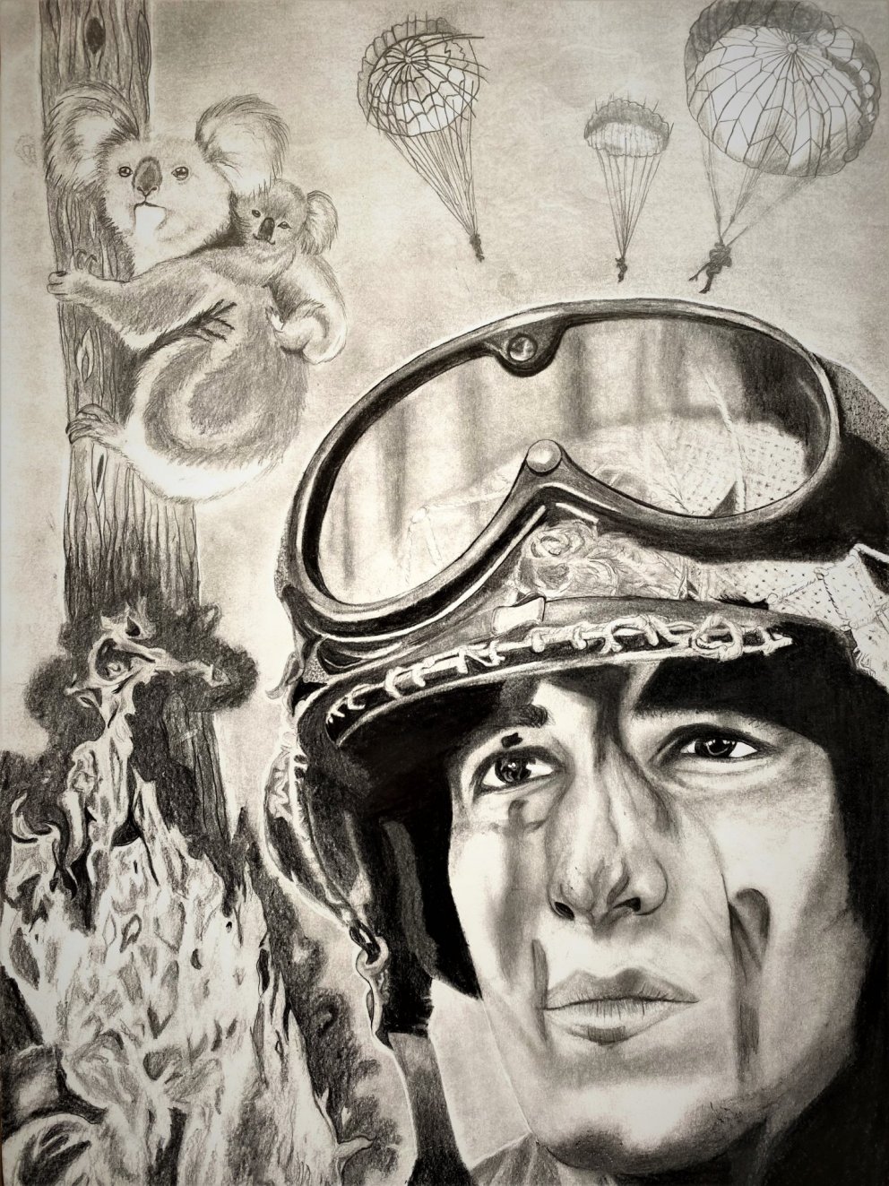 FRÍHENDIS BLÝANTSTEIKNINGAR NEMENDA