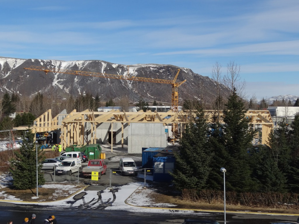 Framkvæmdir ganga vel