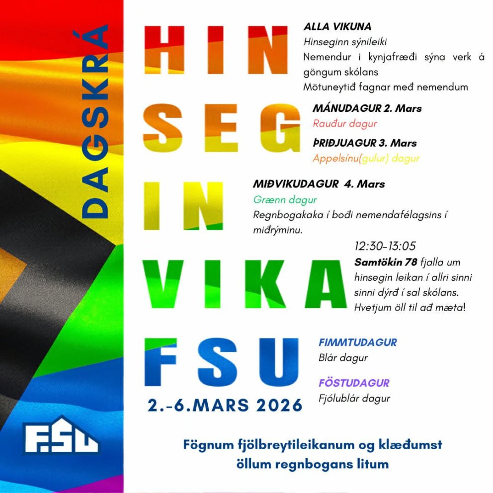 Hinsegin vika í FSu