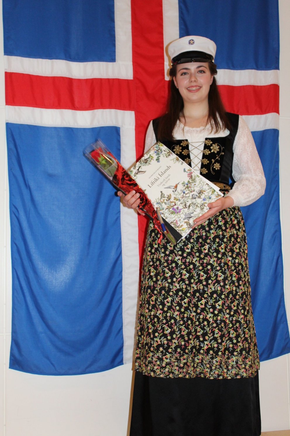 Svanhildur Guðbrandsdóttir, dúx FSu á vorönn 2019.