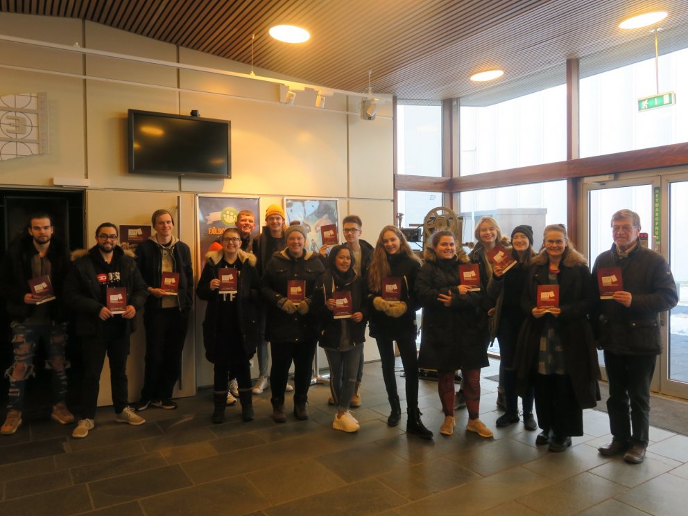 Frönskunemendur skelltu sér á franska kvikmyndahátíð í Háskólabíó.