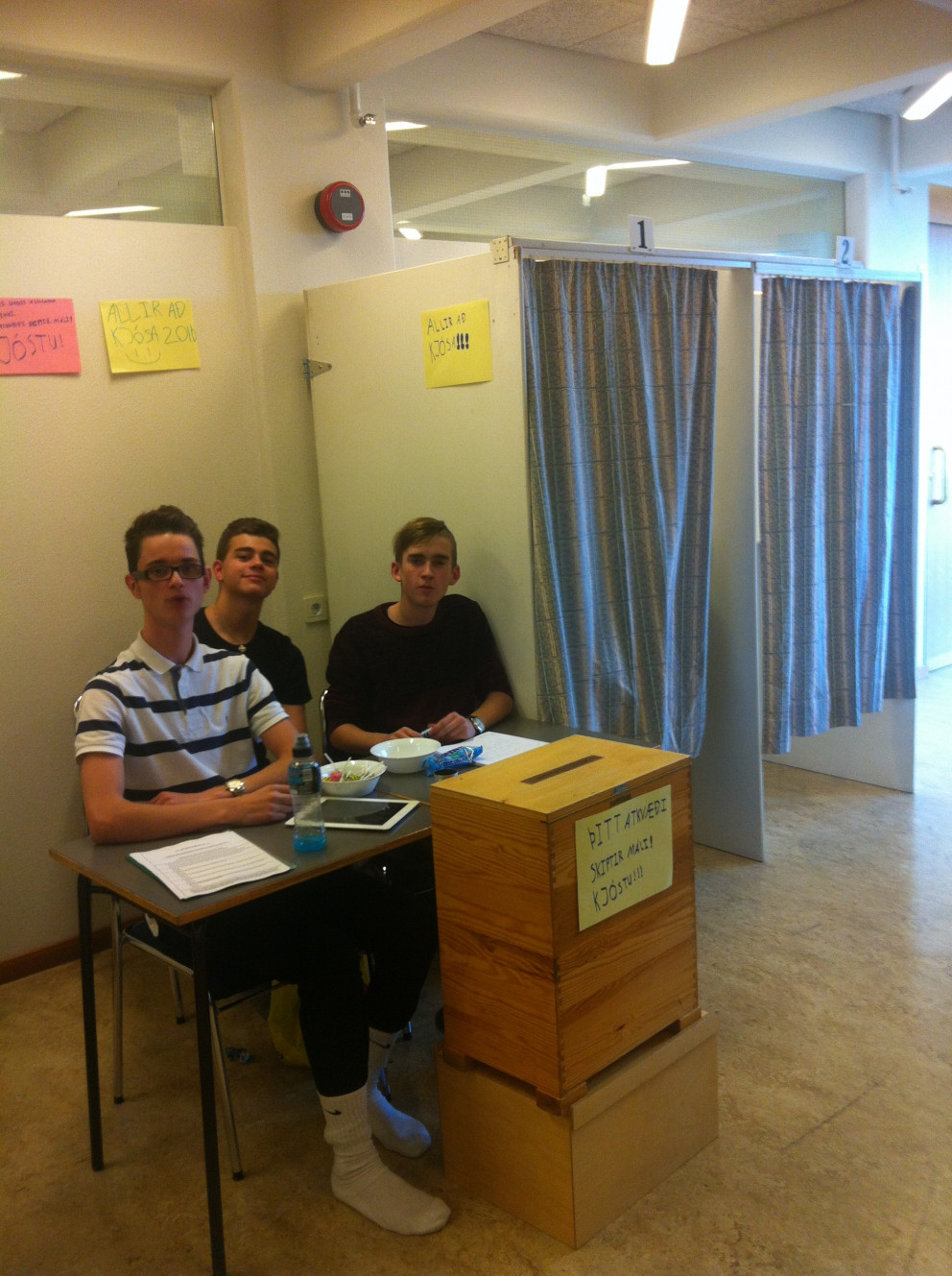 Nemendur kynna áhugasvið sín