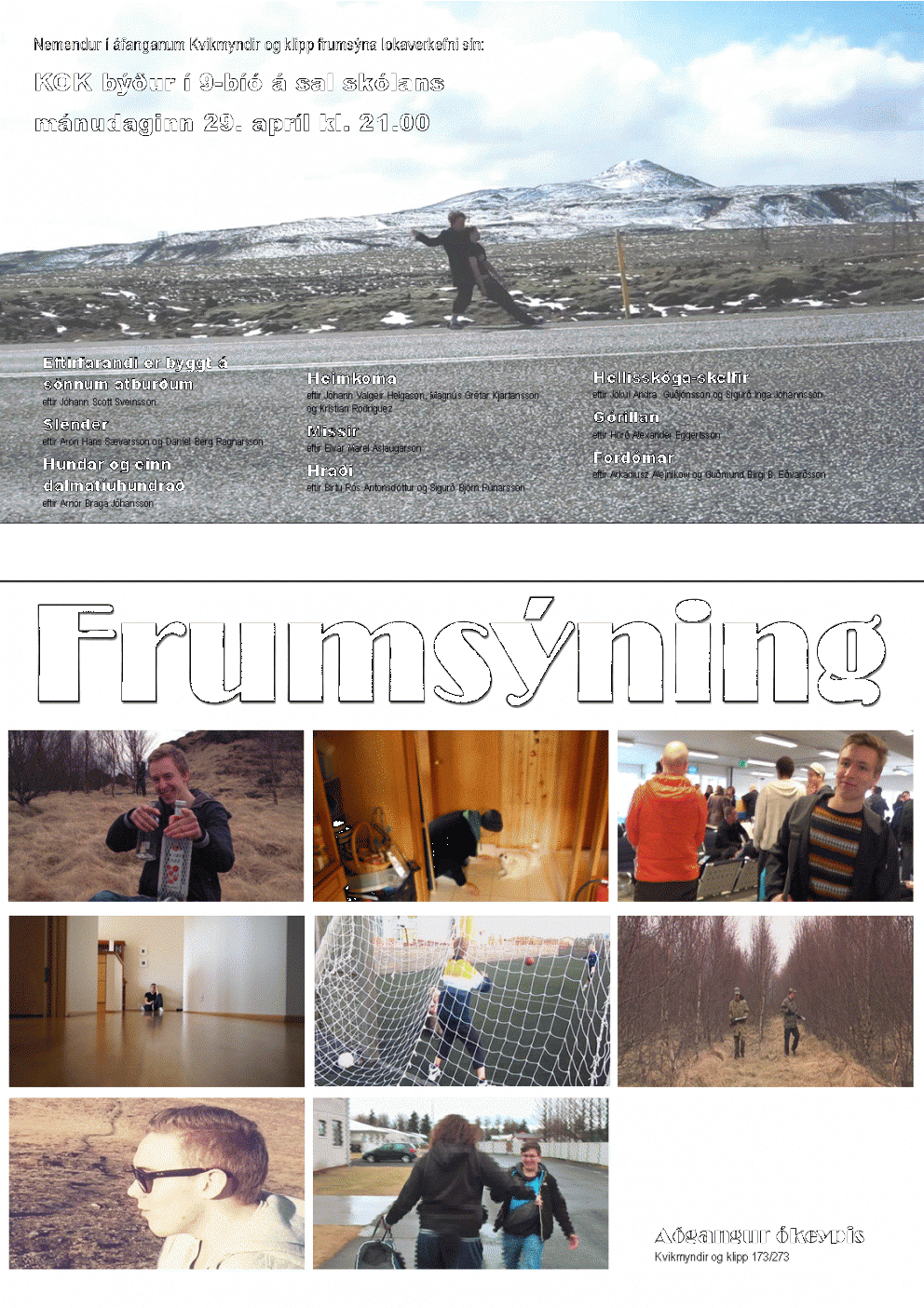 Kvikmyndahátíð í FSu