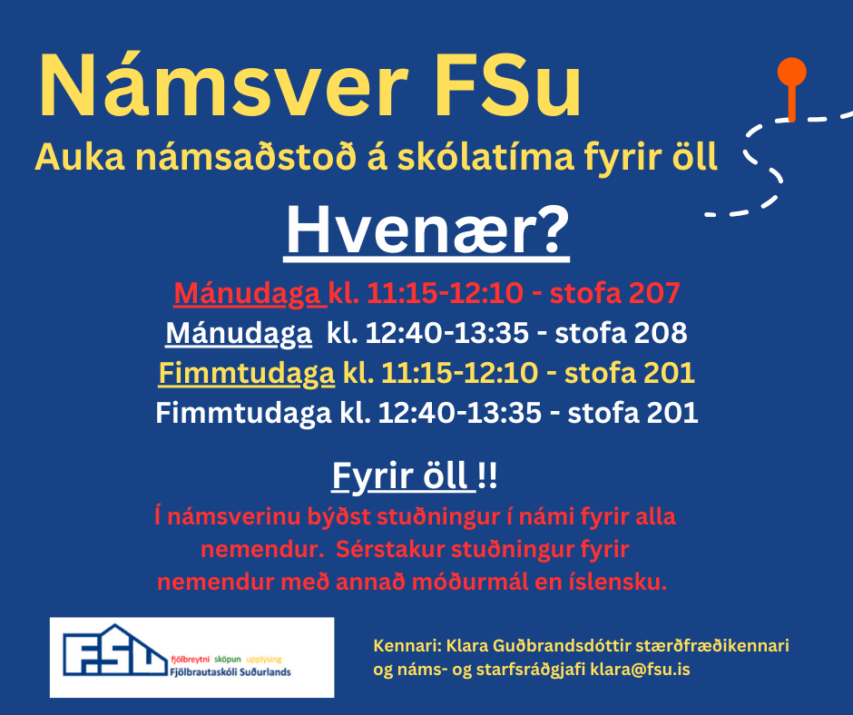 Námsver FSu