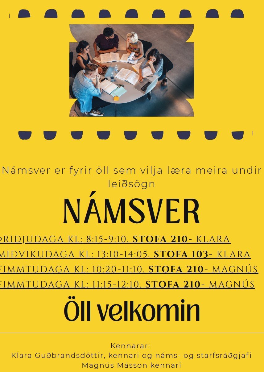 Námsver FSu á haustönn