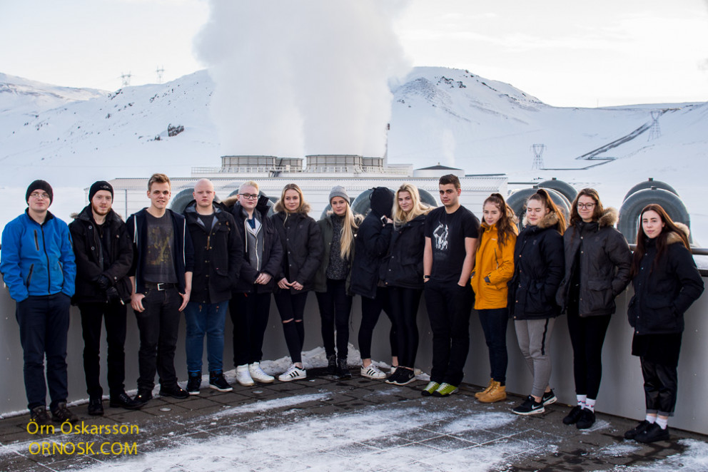 Hellisheiðarvirkjun heimsótt