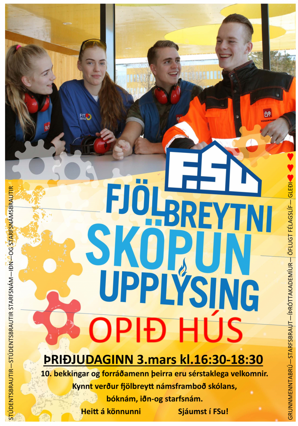 Velkomin á opið hús í FSu.