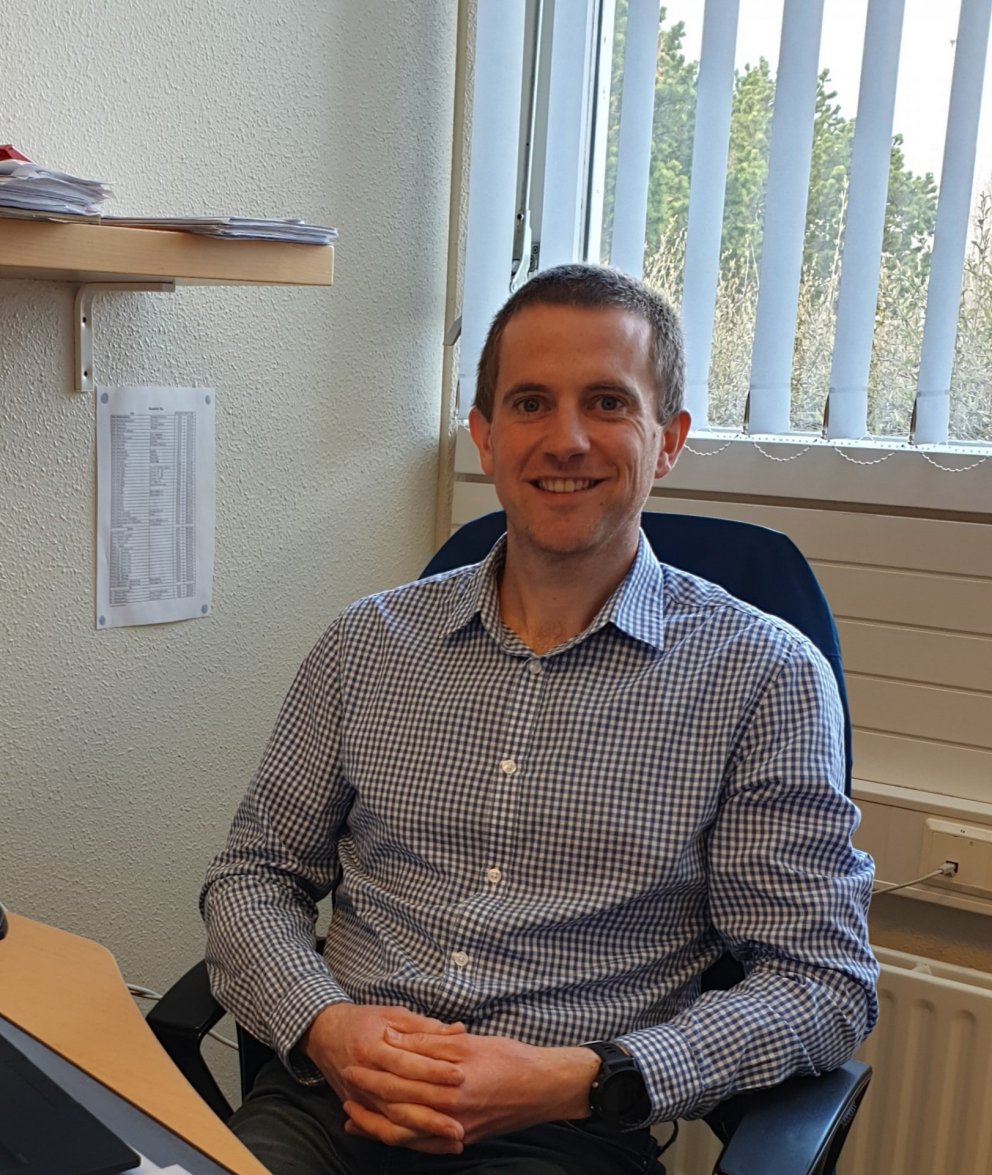 Sigursveinn Sigurðsson, nýráðinn aðstoðarskólameistari.