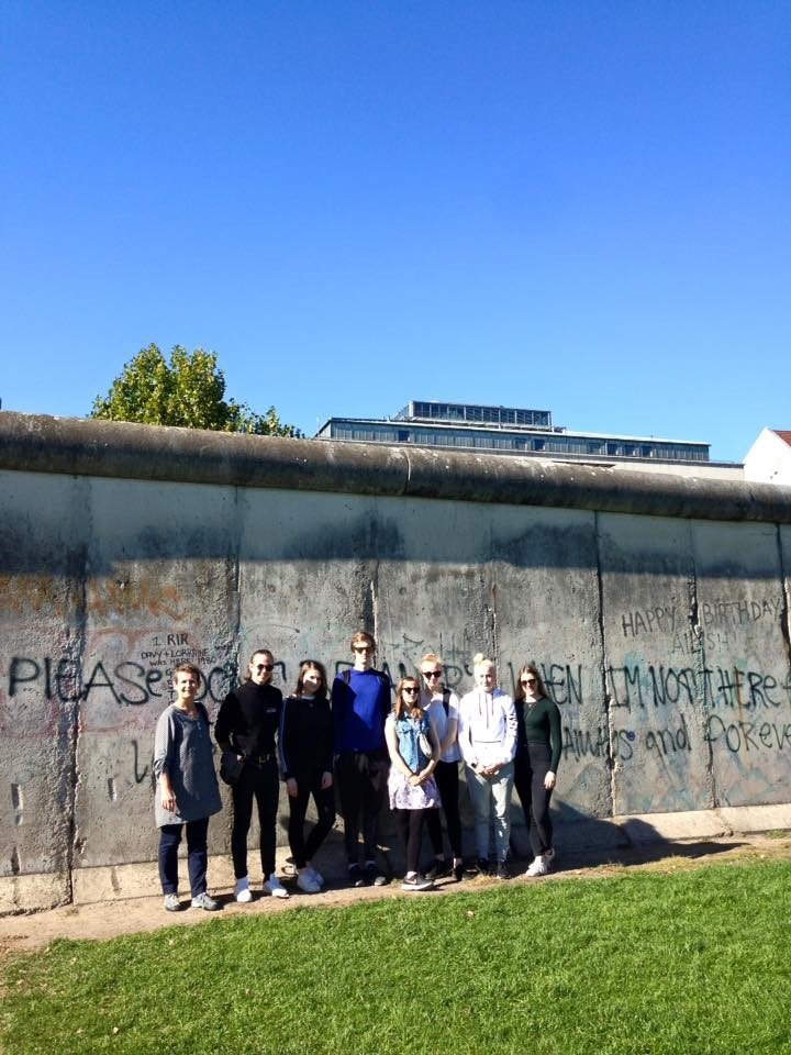 Nemendur í þýsku heimsóttu Berlín og æfðu sig í tungumálinu.