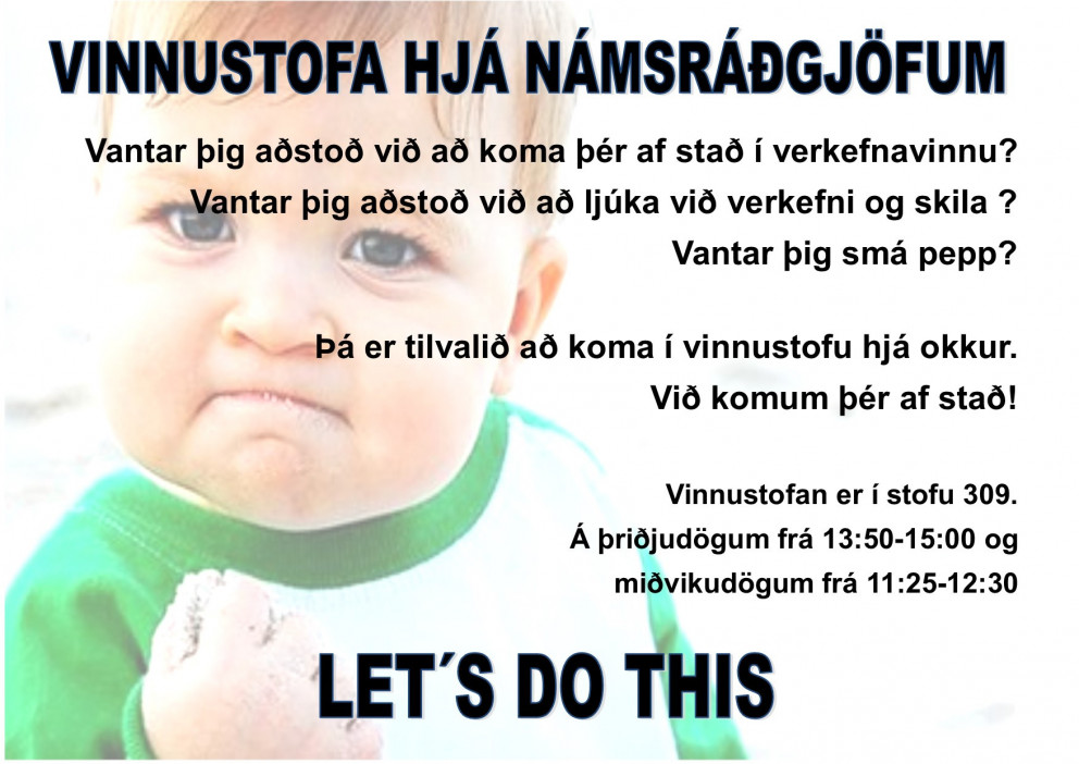 Vinnustofa námsráðgjafa