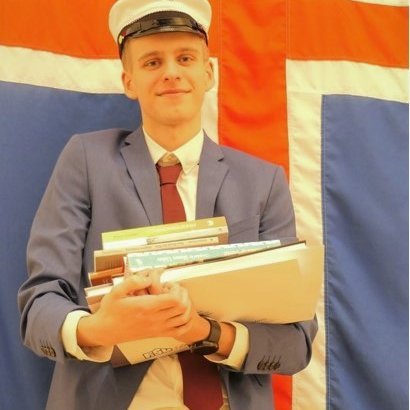 Arnór Ingi Grétarsson, dúx FSu á haustönn 2019