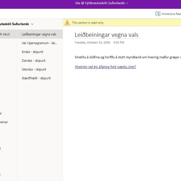 Áfangamessa vorið 2021