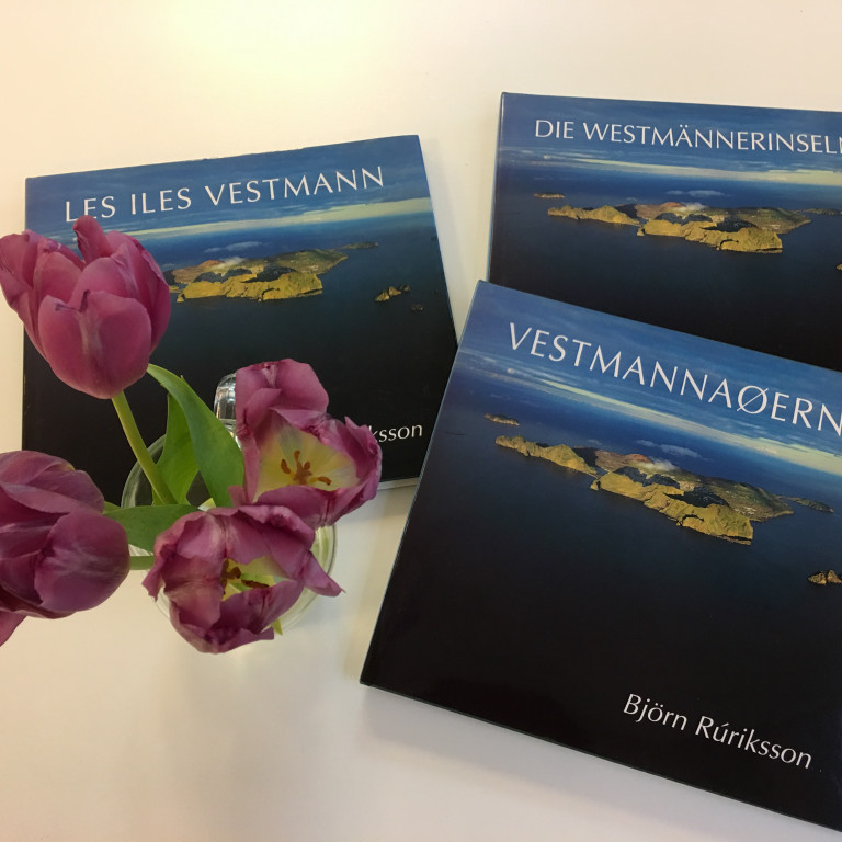 Skólinn fékk höfðinglega bókagjöf frá Birni Rúrikssyni.