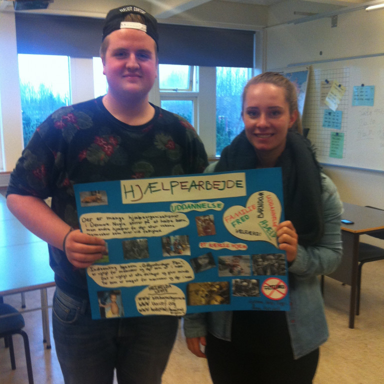 Hjálparstarf í dönsku