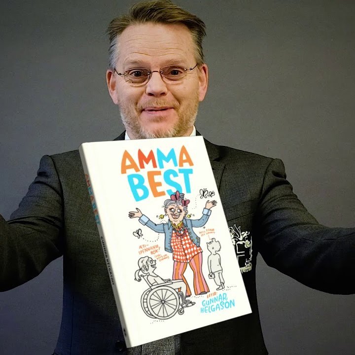 GUNNAR HELGASON Í HEIMSÓKN