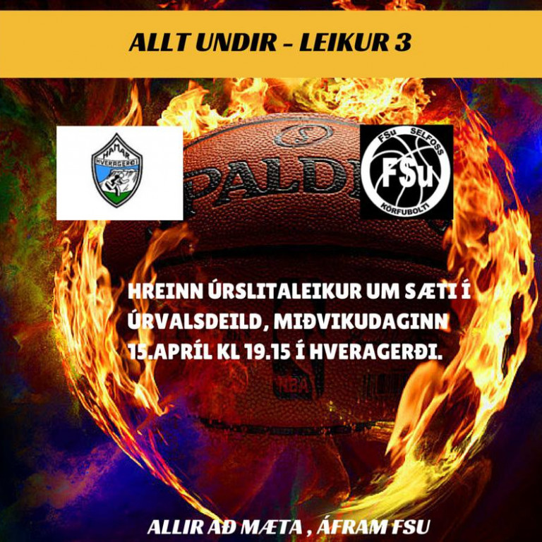 Úrslitaleikur í körfuknattleik.