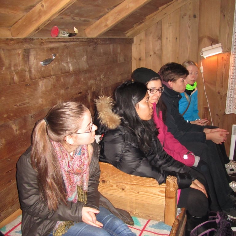 Heimsókn í torfbæ