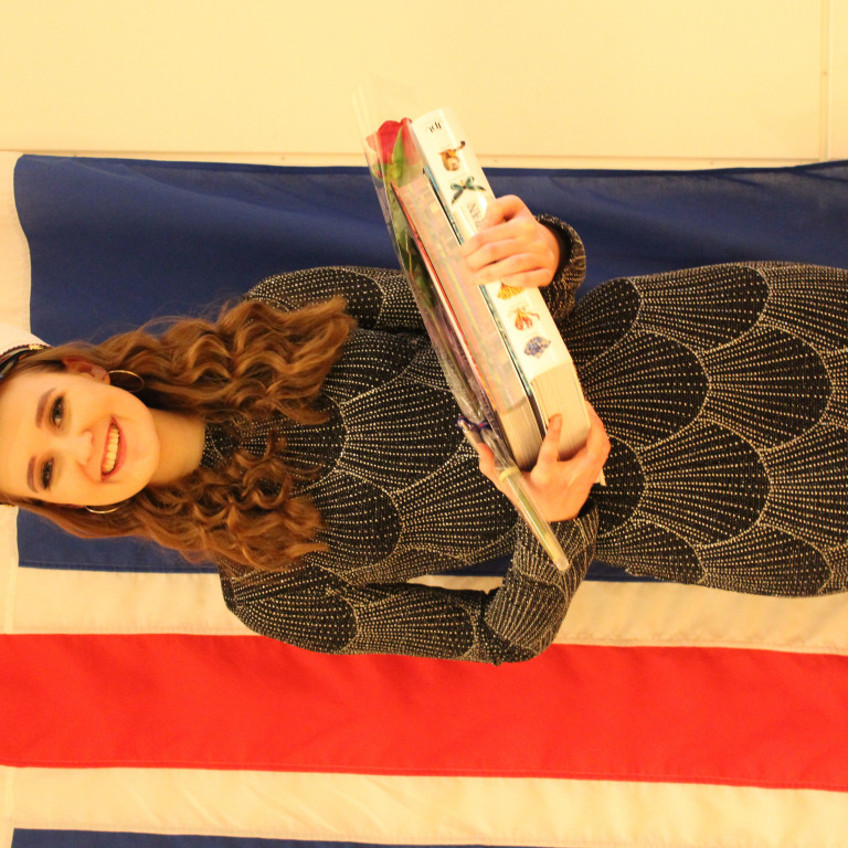 Sæbjörg Eva Hlynsdóttir, dúx FSu á haustönn 2017.