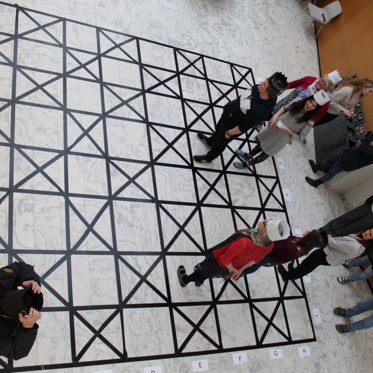 Manntafl með lifandi taflmönnum er hefðbundinn dagskrárliður á Kátum dögum.