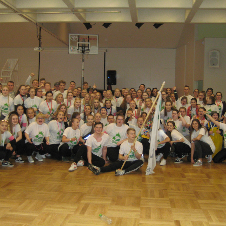 Sigurliðið - Þjóðhátíðarliðið að lokinni keppni.