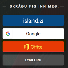 Aðgangur að INNU og Office365 í FSu