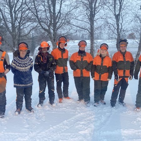 Þátttakendur af Austurlandi á námskeiði