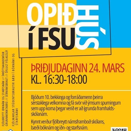 Opið hús í FSu