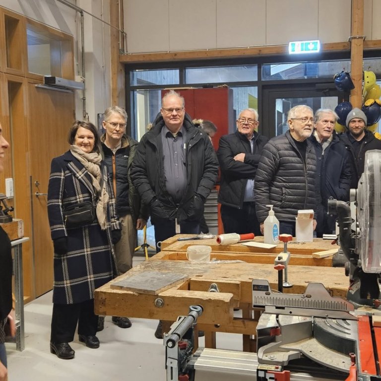 Heimsókn frá Rótarýklúbbi Selfoss