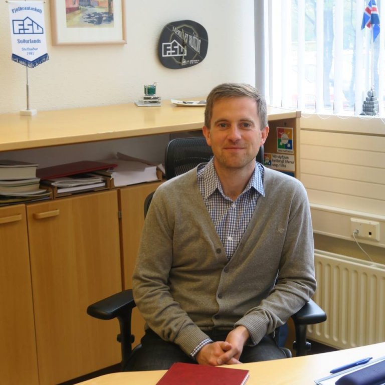Sigursveinn Sigurðsson starfandi skólameistari FSu skólaárið 2018-2019.