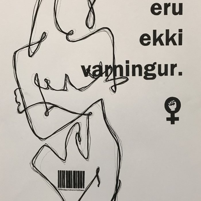 Nemendur í grafískri hönnun unnu með staðalímyndir og fordóma.